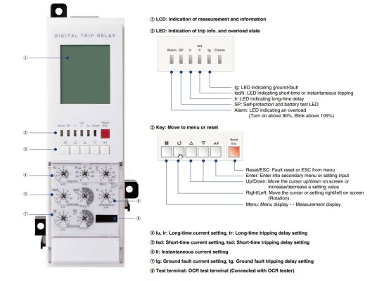 Rơ le trip bảo vệ AG6/ LS