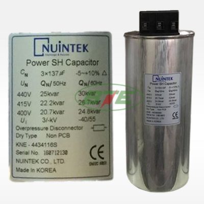 Tụ bù khô 440V 50kvar Nuintek- KNE-4434116S 01