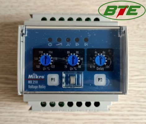Rơ le bảo vệ điện áp đa tính năng MX210 - 415V Mikro