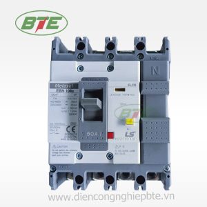 Aptomat ELCB EBN104c 4P 60A 30mA và 100/200/500mA 18kA LS 02