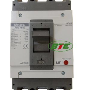MCCB ABS403c 3P 400A 65kA LS