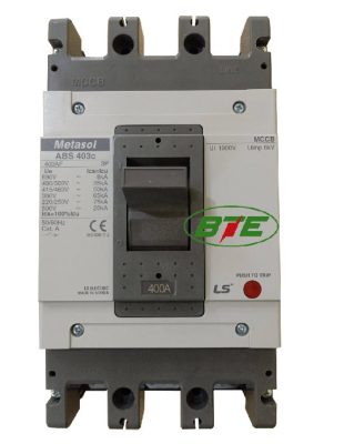 Aptomat MCCB ABS403c 3P 400A 65kA LS