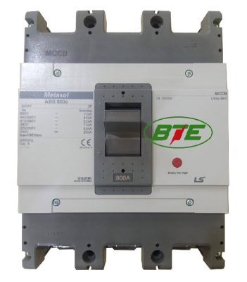 Aptomat MCCB ABS803c 3P 800A 75kA LS