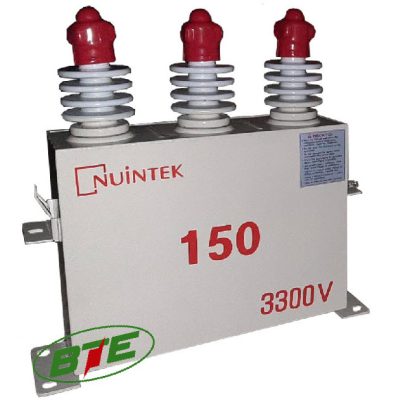 TỤ BÙ TRUNG THẾ 3 PHA 3.3KV 150KVAR NUINTEK 01