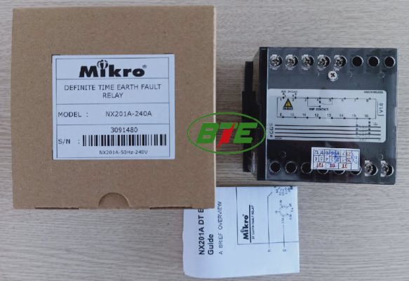 Rơ le bảo vệ chạm đất NX201A-240A Mikro 02