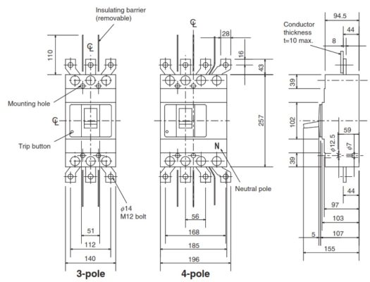 Kich thuoc NF630-CW-SW