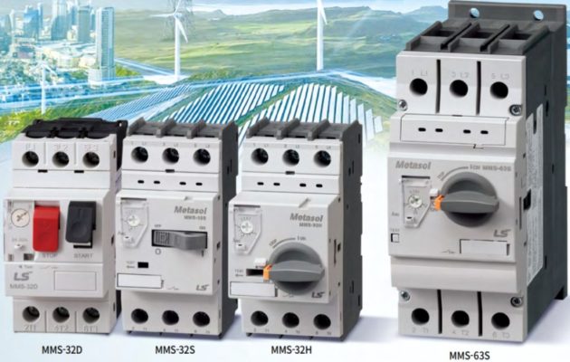 Cầu dao bảo vệ động cơ MMS-32S 3P 1.6-2.5A 5