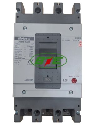 Aptomat MCCB ABN403c 3P 250A 42kA LS