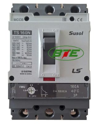 Aptomat MCCB TS160N FMU160 3P 160A 50kA