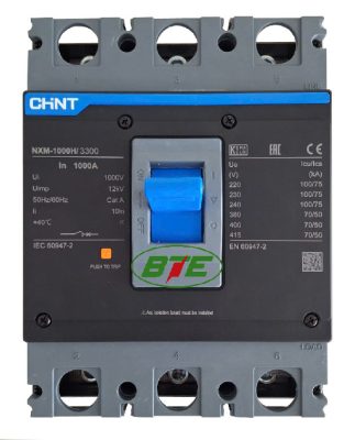 Aptomat MCCB NXM-1000H 3P 1000A 70kA Chint