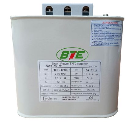 Tụ bù dầu 415V 10kVAR Nuintek - ENU-41210KS